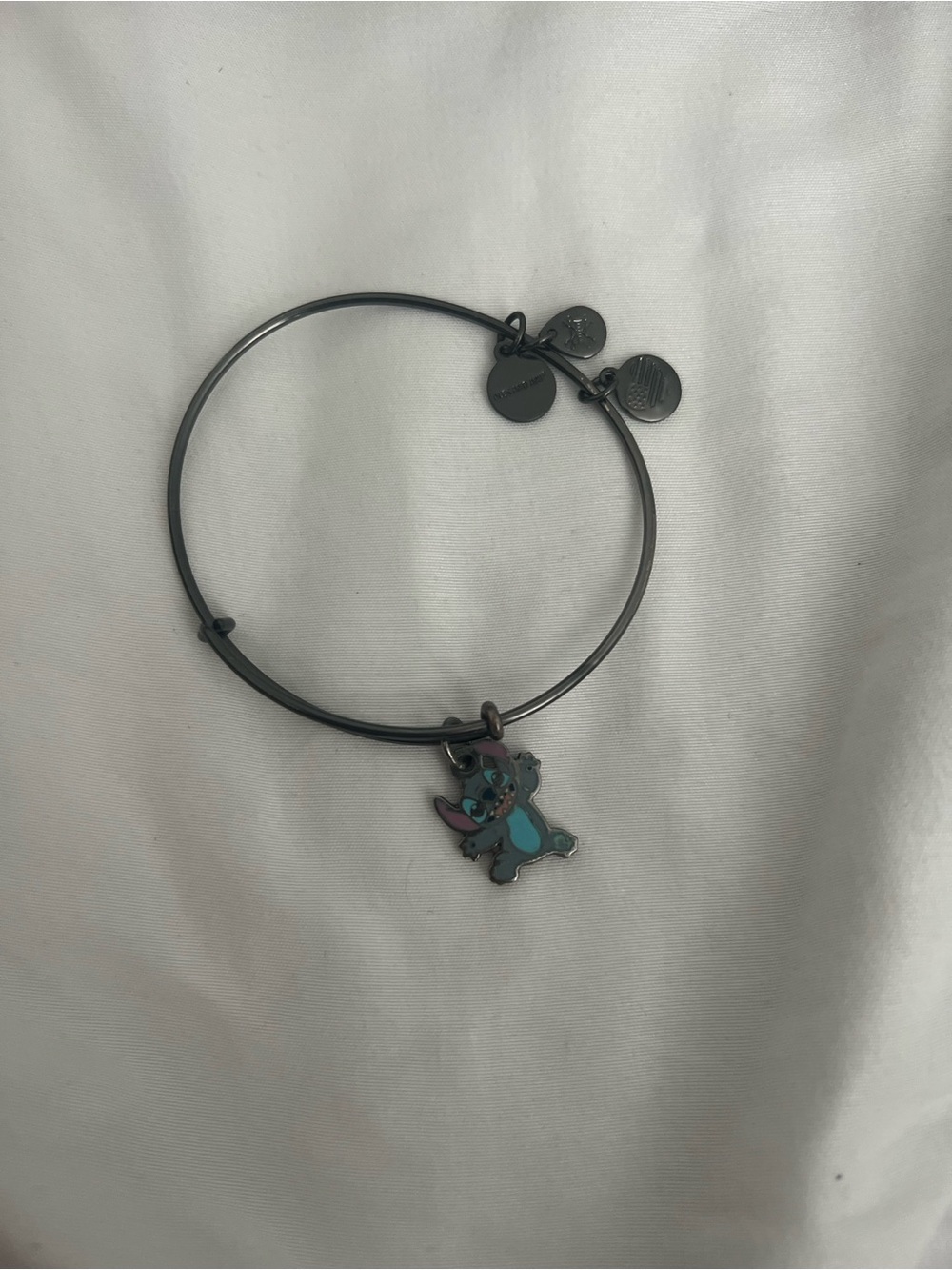 Stitch Charm Bangle Bracelet Alex and ani